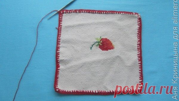 Салфетка на банку.