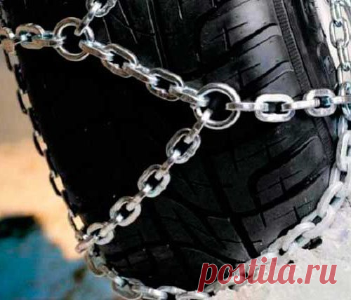 Цепи противоскольжения, виды, как сделать своими руками