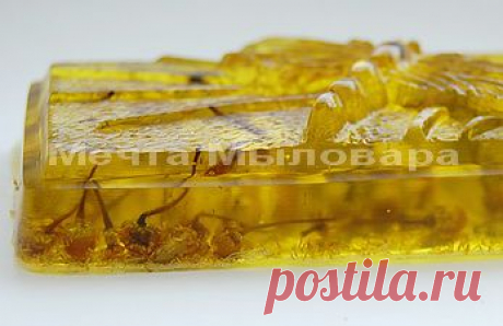 Мыло с ромашкой. МК.