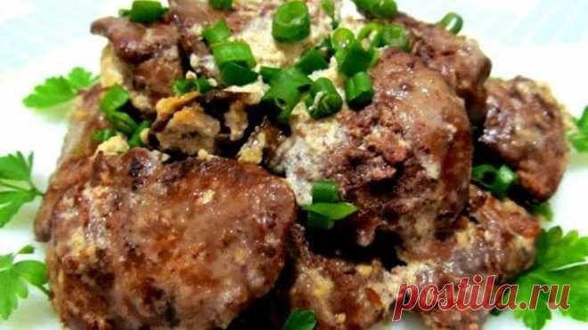 (1)Самый вкусный рецепт печени! Печень получается мягкой, сочной, нежной!