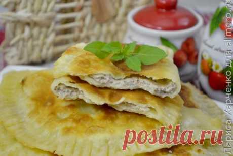 Чебуреки из заварного теста