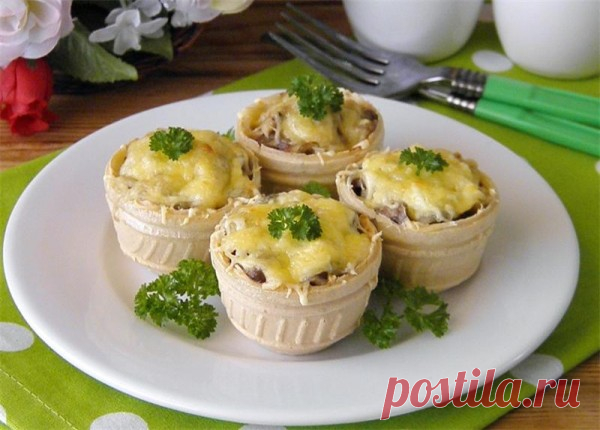 Десять найвкуснейших закусок в тарталетках