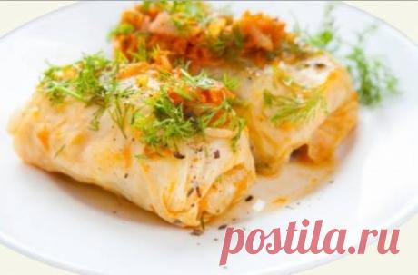 Рыбные голубцы постные / Простые рецепты
