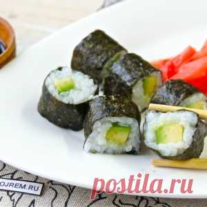 Роллы с авокадо - МирТесен