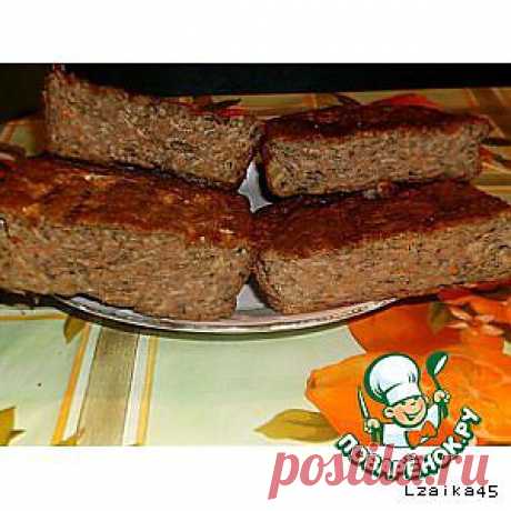 Суфле из печени с грибами -