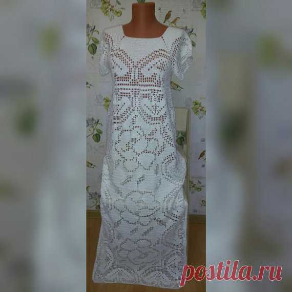White crochet dress от FashionLoop на Etsy