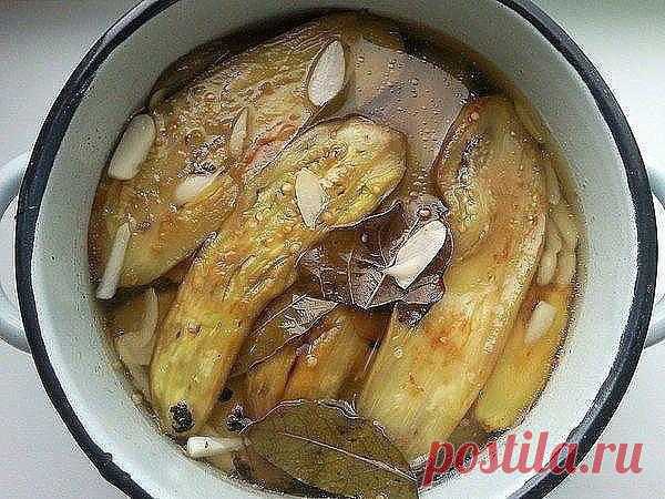 МАРИНОВАННЫЕ БАКЛАЖАНЫ