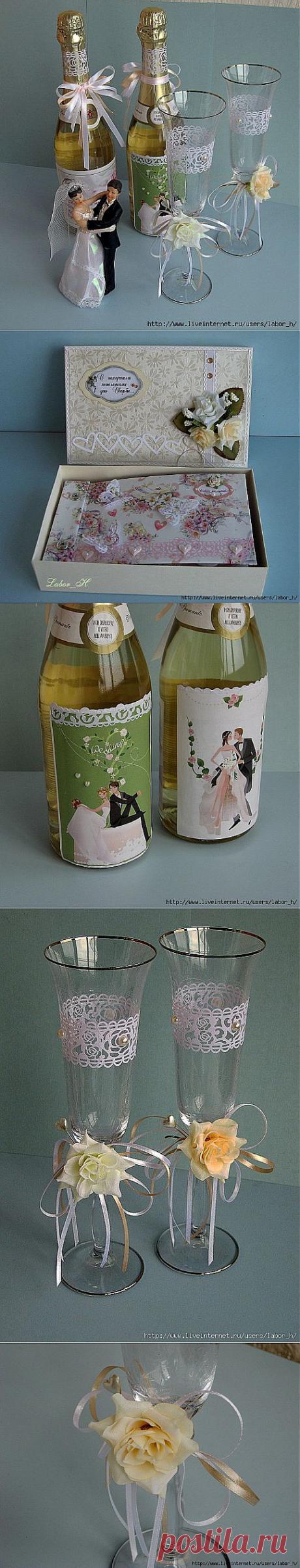 Оформляем свадьбу...(декорирование).