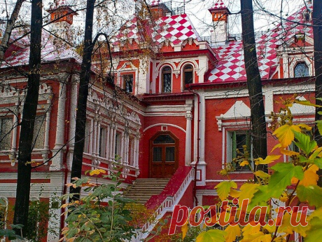 Юсуповский дворец в Большом Харитоньевском переулке в Москве. Часть 1.