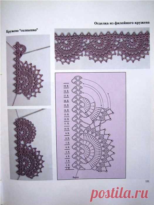 crochet edging | Crochê