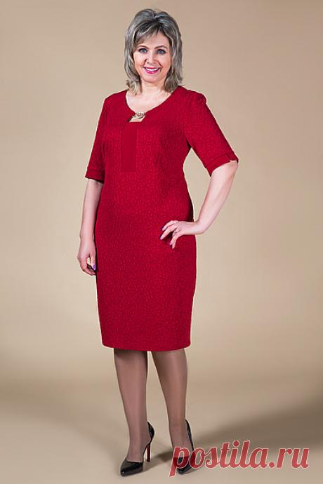 Платье Модена | Платья для полных женщин в магазине в Москве