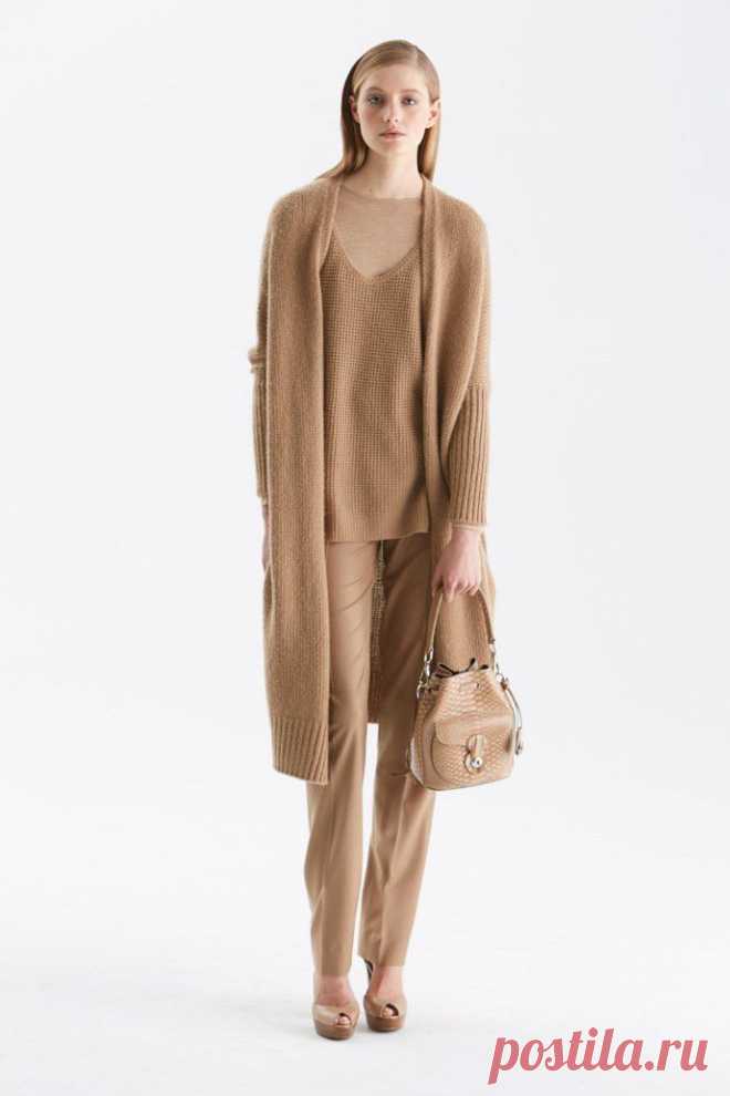 Ralph Lauren Pre-Fall 2015: кофе с молоком и шоколадом для истинных леди | Мода
