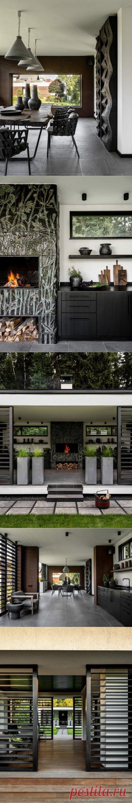 “Ландшафтные комнаты” в загородном доме | AD Magazine Russia | Яндекс Дзен