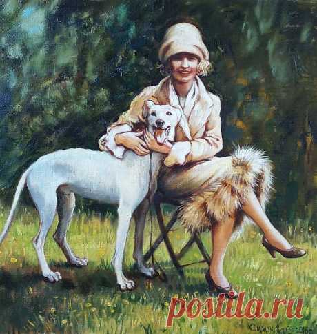 НЕЖНАЯ ДРУЖБА И ЛЮБОВЬ В КАРТИНАХ ОЛЬГИ СИМОНОВОЙ,