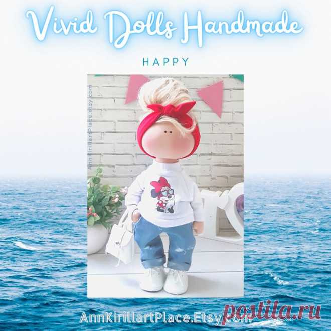 Love Girl Doll Custom Made Doll Portrait Doll Handmade | Etsy
