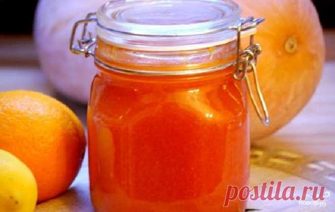 Варенье из тыквы с апельсином - кулинарный рецепт на Повар.ру