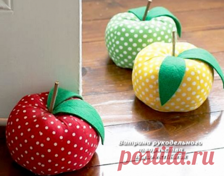 Декоративные подушки-фрукты. Идеи для тех, кто шьет и любит создавать уют в доме. - Своими руками! - медиаплатформа МирТесен