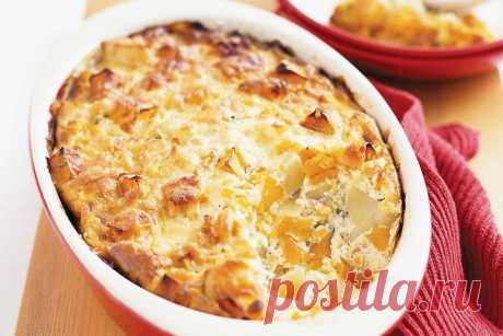 Potato and pumpkin bake