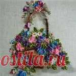 Учимся делать картины из лент
