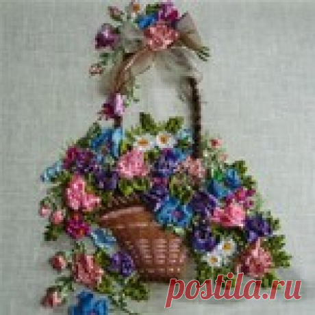 Учимся делать картины из лент
