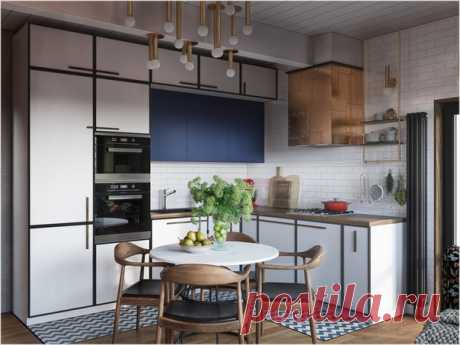 Проект дома 100 м2 --- Дизайнеры ToTaste Studio придумали, как отделать дом из бруса, используя только природные материалы -— Посмотреть целиком: