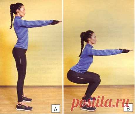 Приседания - рекомендации как правильно приседать