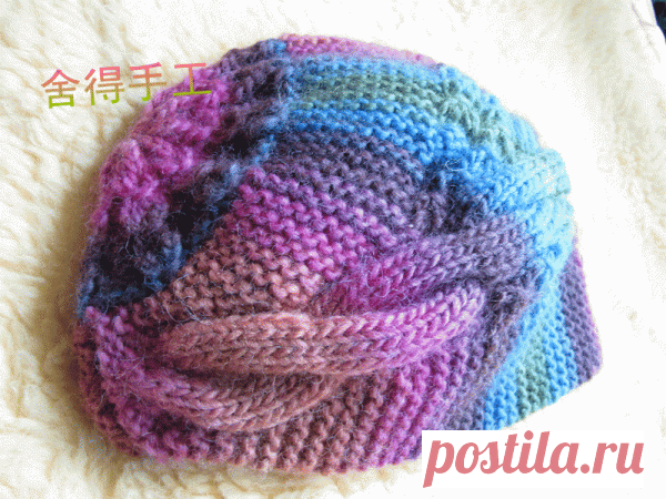 ШАПОЧКА ВЯЗАНАЯ ОТ ОБОДКА | Knitting Vera Barmova Вязание | Дзен