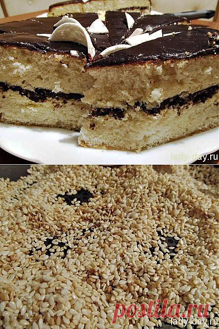 Торт Кунжут | Простые рецепты с фото