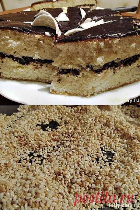 Торт Кунжут | Простые рецепты с фото