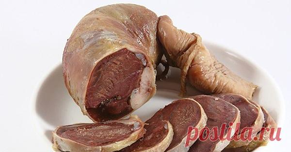 Конская колбаса 