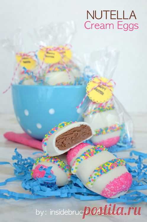 Nutella Cream Eggs | Рецепт
