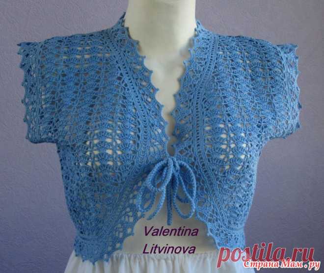 ВЯЗАНИЕ.КРЮЧОК.БОЛЕРО