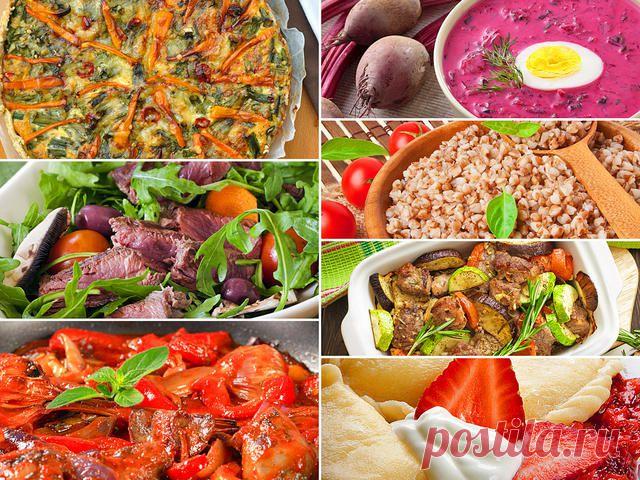 7 ужинов: вкусное меню на неделю - tochka.net