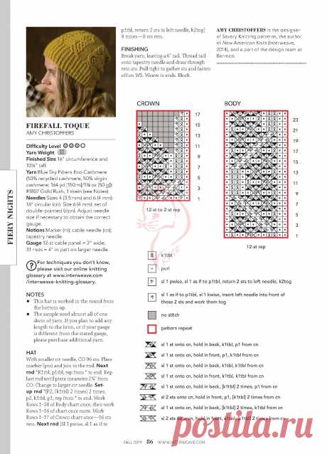 Мобильный LiveInternet Журнал &quot;Interweave Knits&quot; - Fall 2019г | Gania - Дневник Gania |
