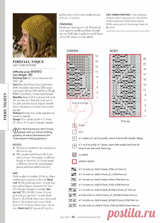 Мобильный LiveInternet Журнал "Interweave Knits" - Fall 2019г | Gania - Дневник Gania |