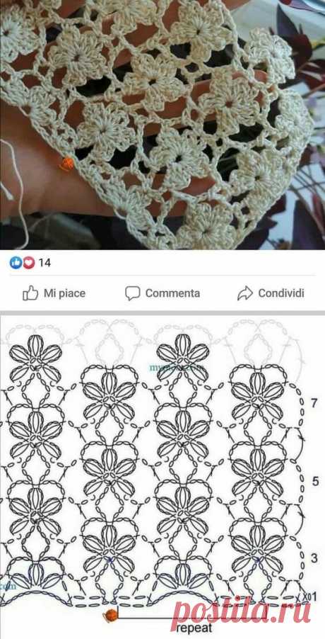 10 простых, но эффектных узоров для ажурной юбки крючком 🥰 | Knit_For_Real - вязание крючком | Дзен