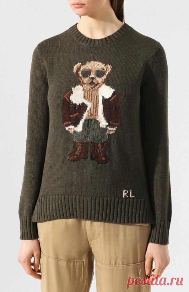 Свитер с мишкой ральф лорен (40 фото) - картинки и фото fashionhot.club