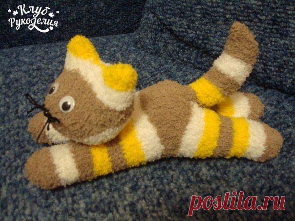 Котята из носочков