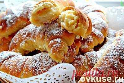 Булочки с кремом - Простые рецепты Овкусе.ру