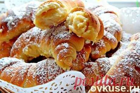 Булочки с кремом - Простые рецепты Овкусе.ру