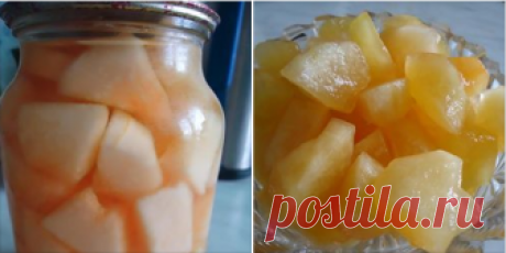 Дыня консервированная Какая же вкусная дынька зимой, как свежая!