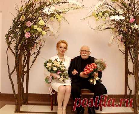 80-летний Джигарханян женился на молодой возлюбленной фото - Леди Mail.Ru