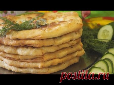 Лепешки с Творогом и зеленью. Вкуснотища)