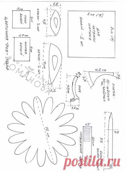 ♥~ Фоамиран. Куклы-Эвик. Картины. МК ~♥ | ВКонтакте