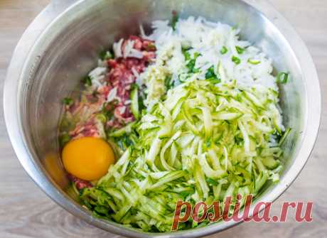 Рецепт кабачковых тефтелей с рисом на Вкусном Блоге