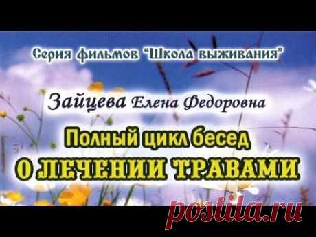 Фильм 8 (из 8). Полный цикл бесед О ЛЕЧЕНИИ ТРАВАМИ. Е.Ф. Зайцева - YouTube