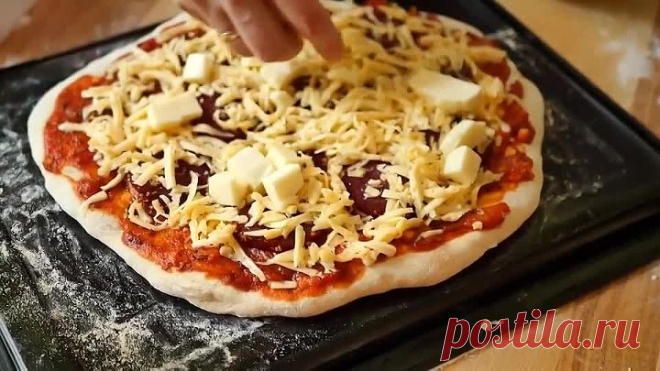 Пицца как пиццерии, даже лучше!!! Вкусный рецепт ПИЦЦЫ
