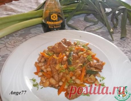 Фасоль со свининой и овощами – кулинарный рецепт