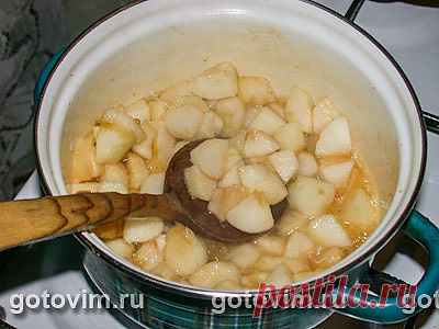 Пирожки из дрожжевого теста с яблоками. Фото-рецепт / Готовим.РУ
