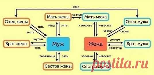 Дочь, пока была маленькой, все время пыталась выяснить кто кому кем приходится...